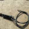 Black John Deere Hydraulic Cylinder