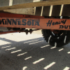 8'x16' Oak Hayrack w/Wagon