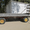 8'x16' Oak Hayrack w/ Wagon