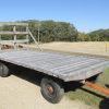 8'x16' Oak Hayrack w/Wagon