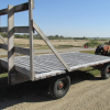 8'x16' Oak Hayrack w/Wagon