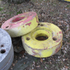 Two Pair Very Heavy Oliver Wheel Weights