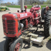 C Farmall Tractor with Woods Mower